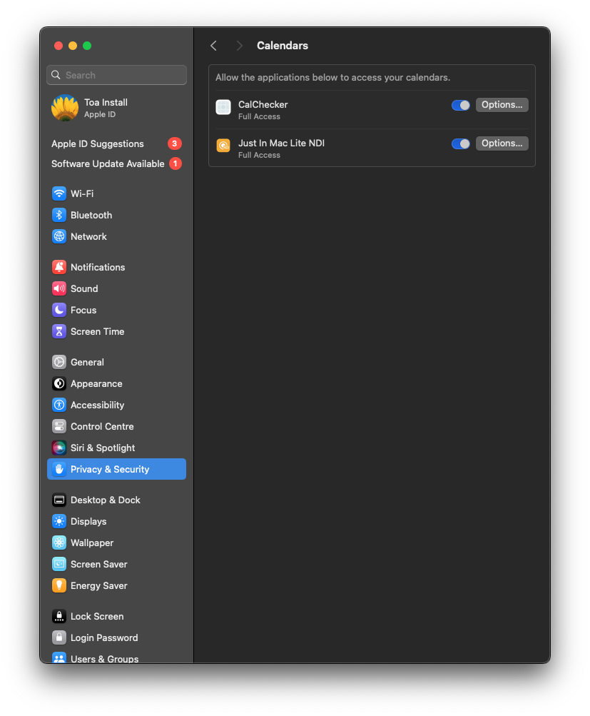 User Interface v.2025.x screenshot 2