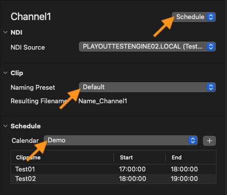 Schedule Mode v.2025.x screenshot 3