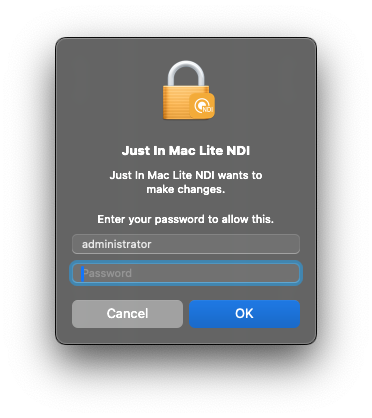Just In Mac Lite NDI Getting Started v.6.x screenshot 6