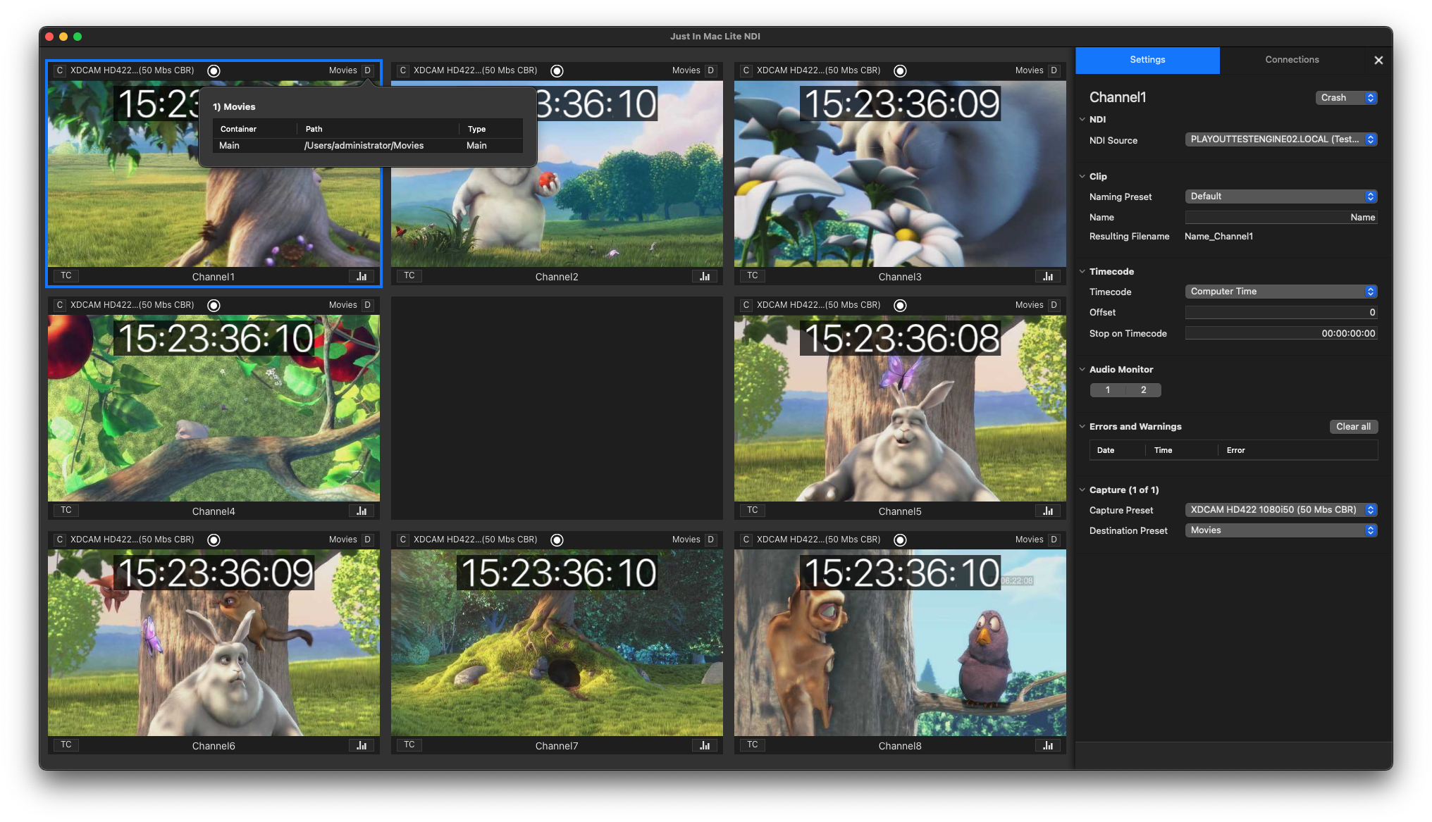 Channel Viewer v.6.x screenshot 10