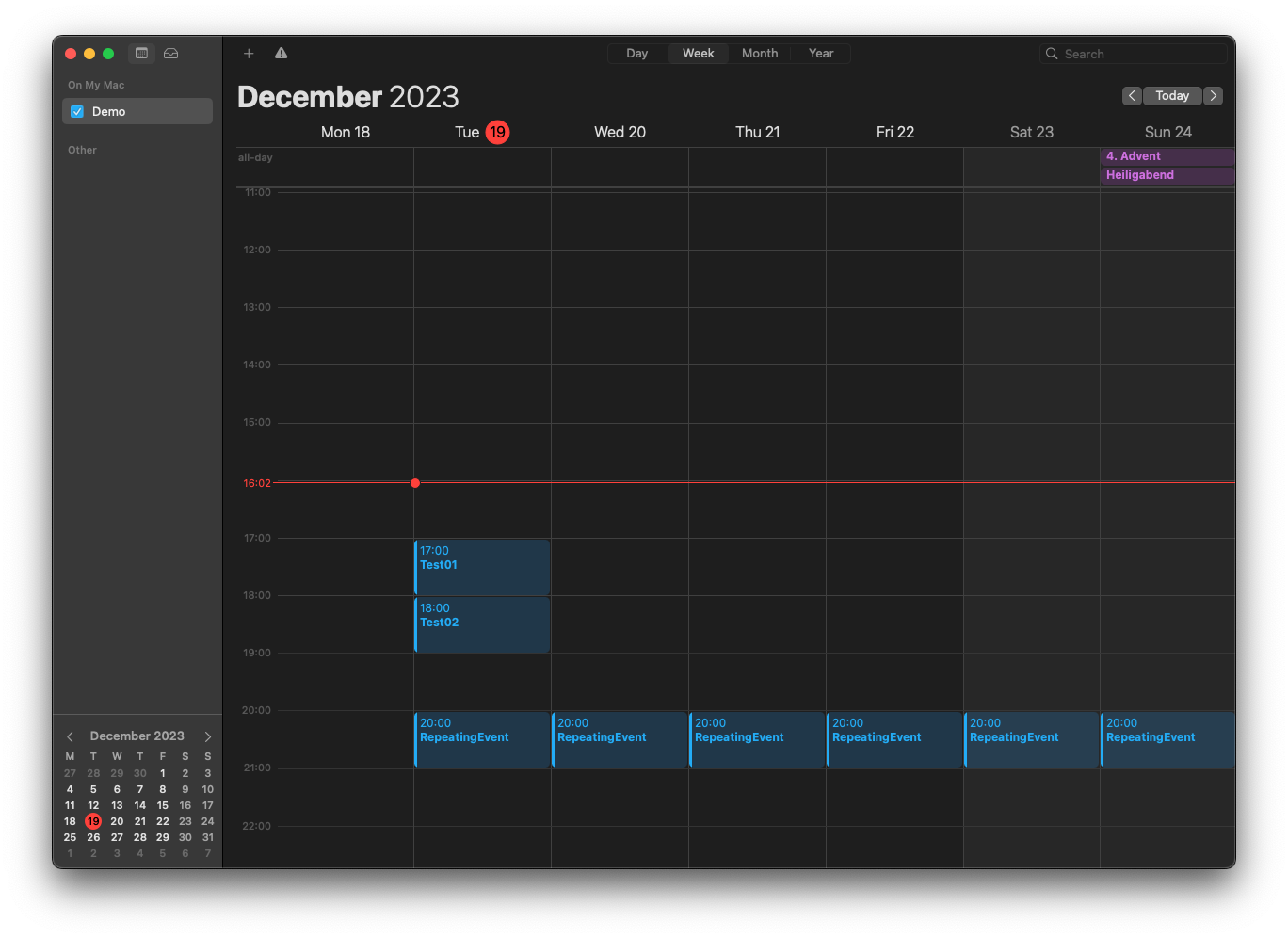 Schedule Mode v.6.x screenshot 13