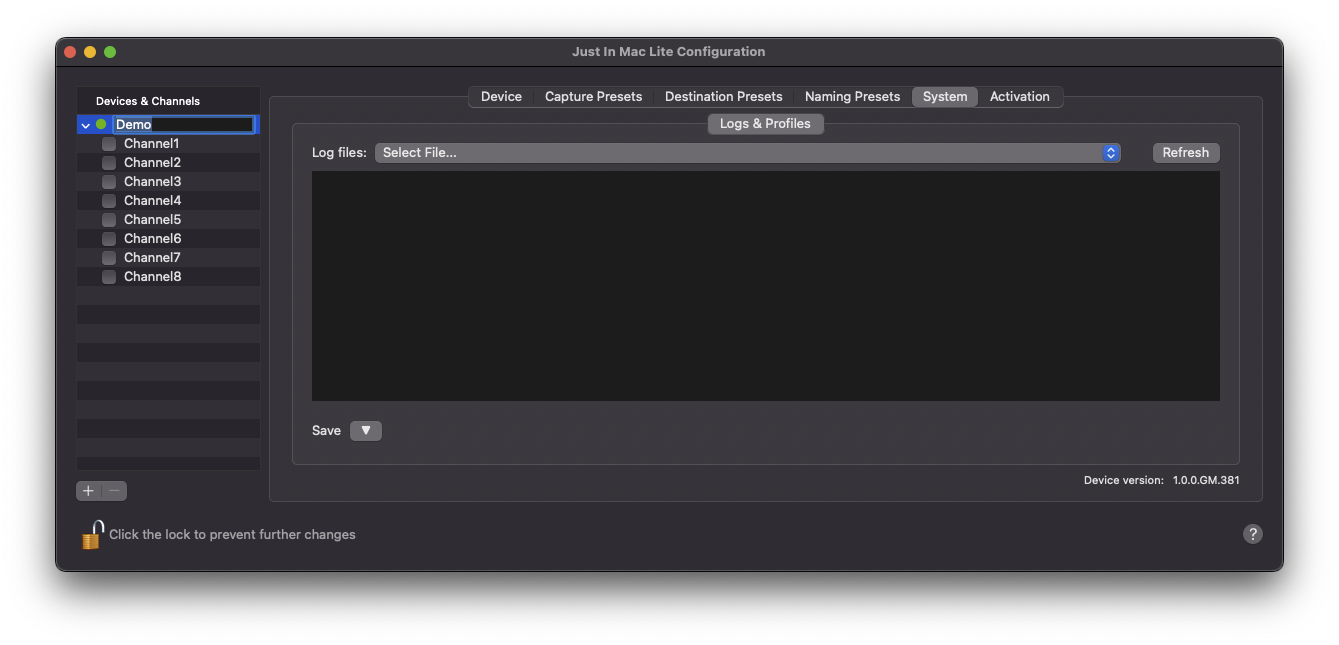 General v.6.x screenshot 3