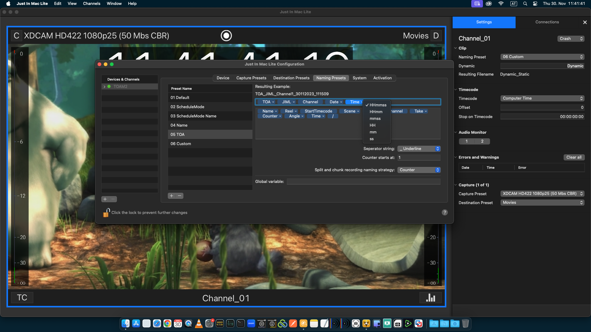 Naming Presets v.6.x screenshot 12
