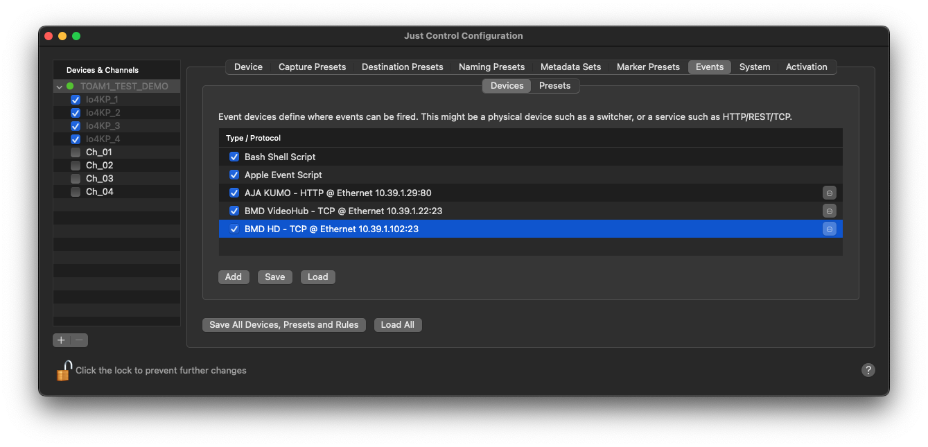 Blackmagic Design HyperDeck v.2025.x screenshot 3