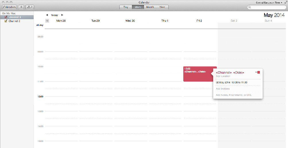 6.4 Scheduled Recording screenshot 1