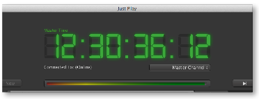 4.4 Just Play Timecode Display screenshot