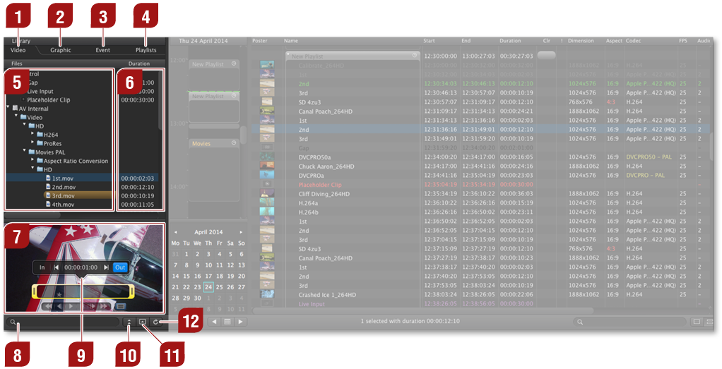 5.4 Library screenshot