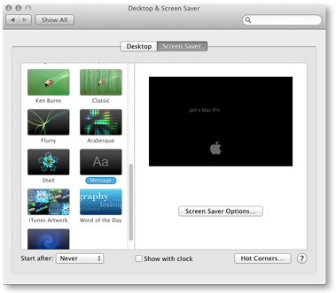 3. OS X Configuration screenshot 2