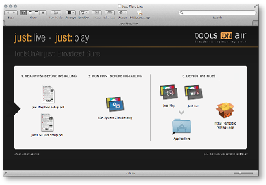 7.1 Using The Installation Disk Image screenshot