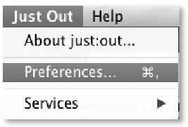 8.1 Accessing The Preferences screenshot