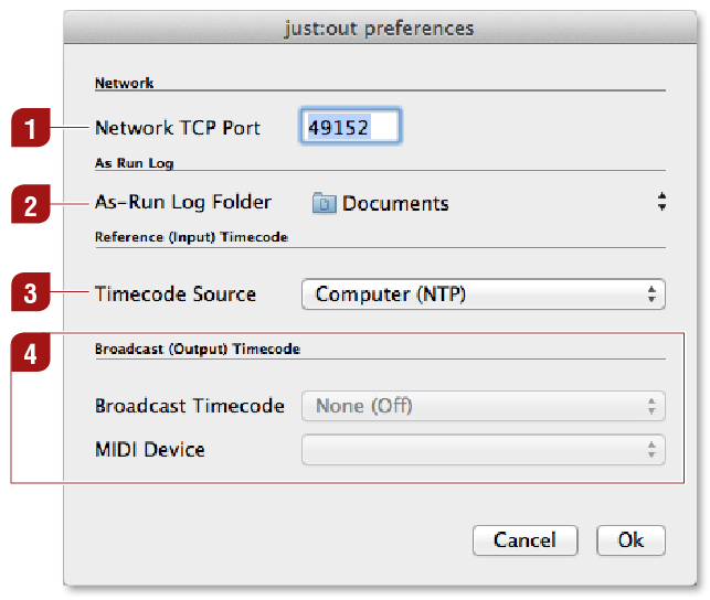 8.2 Preference Window screenshot