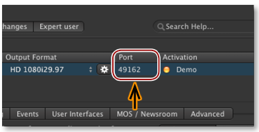 13.8 Changing The Port Used By A Channel screenshot