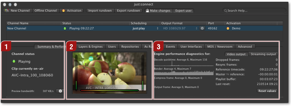 13.9 Checking The Status Of A Channel screenshot 1