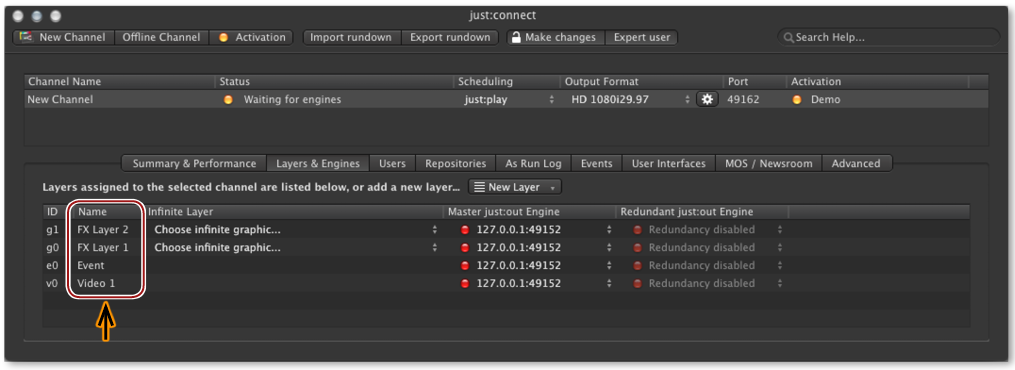 13.12 Changing The Name Of A Layer screenshot
