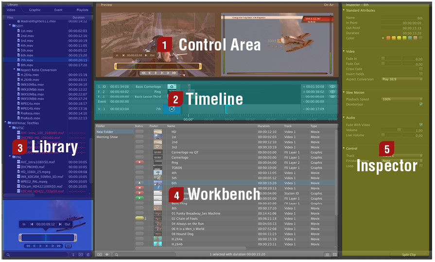 3.1 Just Live User Interface Overview screenshot