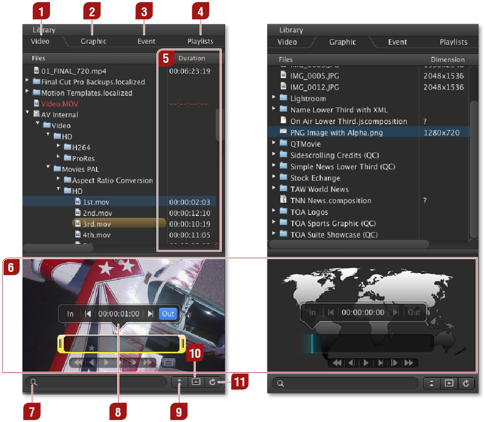 4.5 Library screenshot