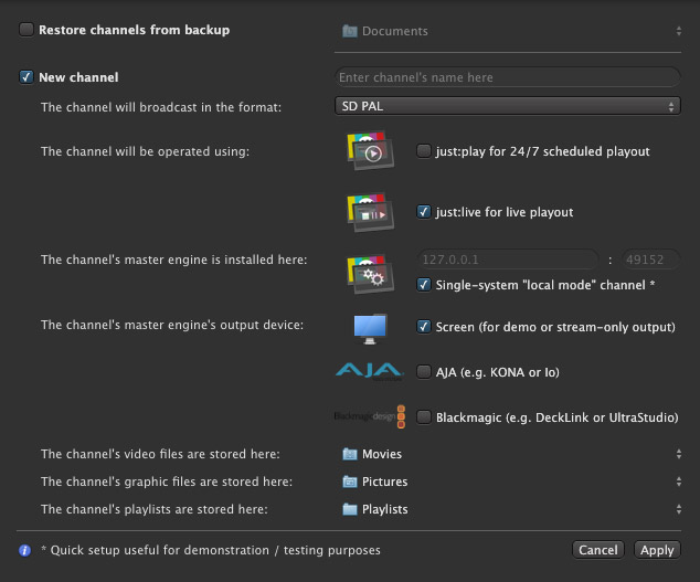 Just Live v1.8 Getting Started screenshot 2