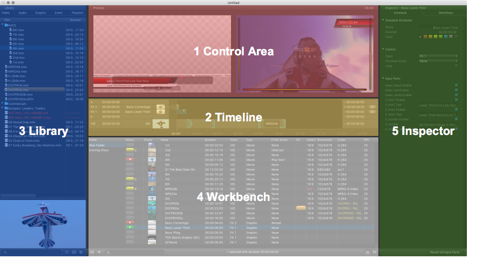 3.1 Just Live v2.0 User Interface Overview screenshot