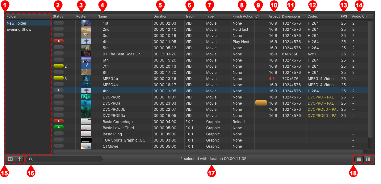4.8 Workbench: List View (v2.0) screenshot 1