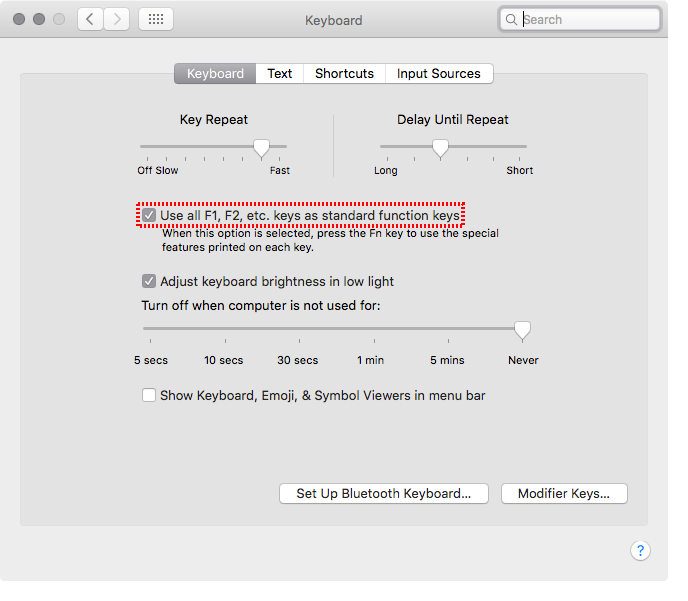 7.1 Using The Keyboard To Control Just Live v2.0 screenshot 2