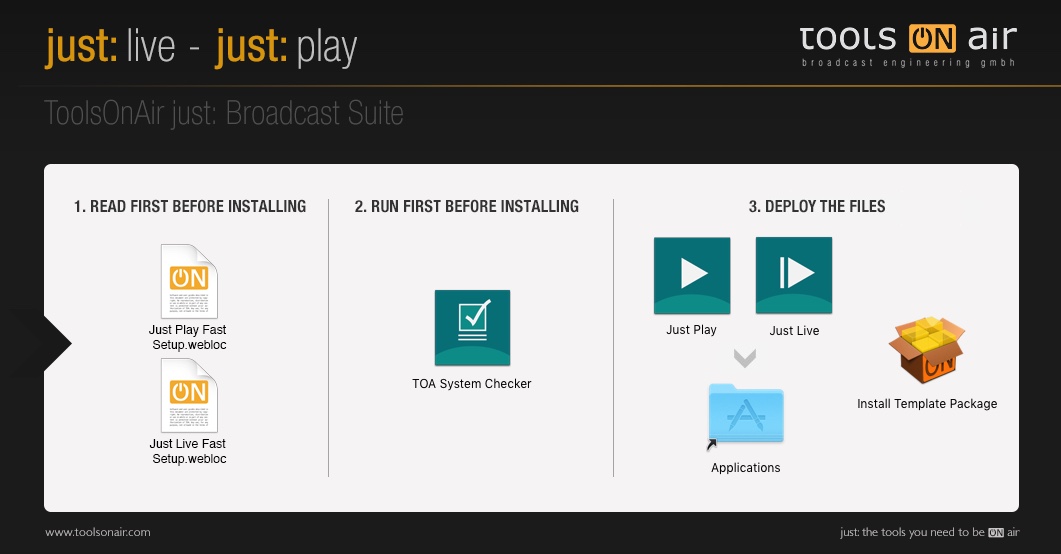Just Play v2.0 Getting Started screenshot 1