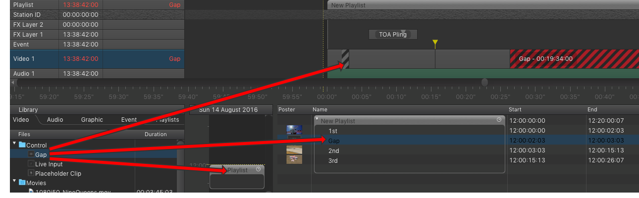 7.8 Adding A Gap To A Playlist (v2.0) screenshot