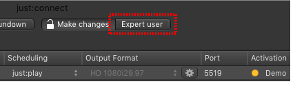 11. just:connect UI Overview (v2.0) screenshot 2