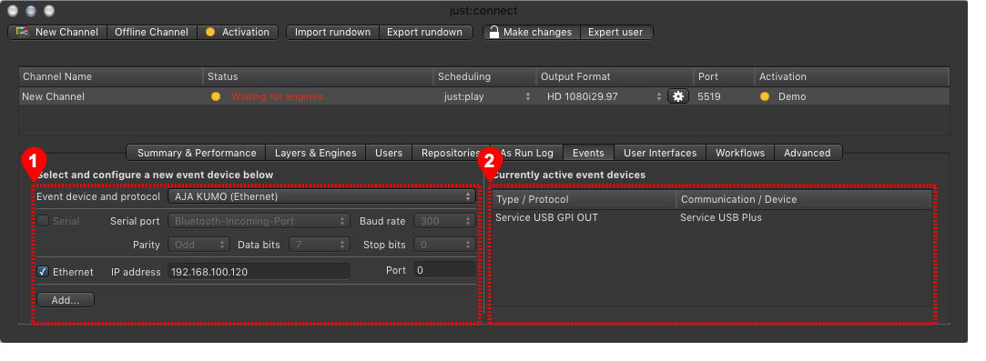 12.9 Events (v2.0) screenshot