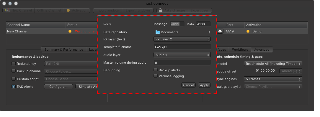 13.33 Configure The EAS Option screenshot 1