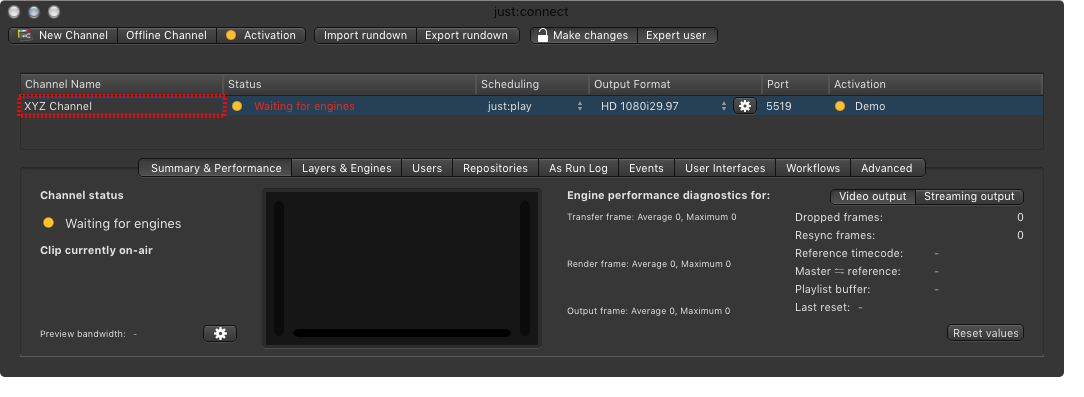 13.4 Changing The Name Of An Existing Channel (v2.0) screenshot