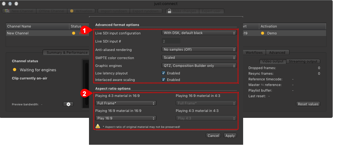 13.7 Advanced Output Formats (v2.0) screenshot 2