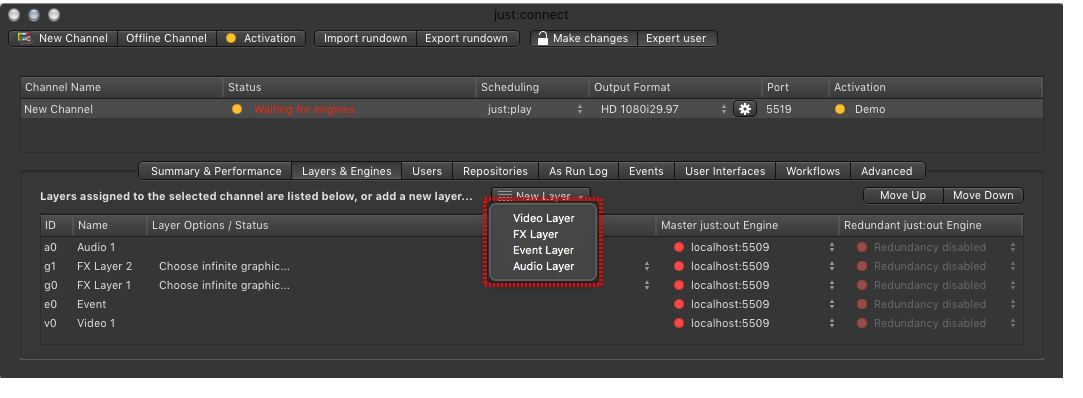 13.11 Adding A New Layer To An Existing Channel (v2.0) screenshot