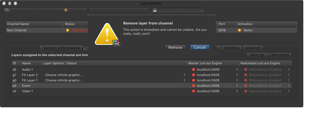 13.14 Removing A Layer From An Existing Channel (v2.0) screenshot