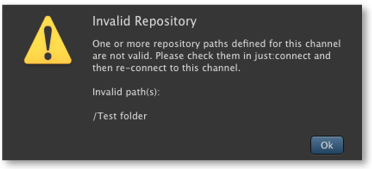 13.27 Defining The Repository Folders Of A Channel (v2.0) screenshot 2