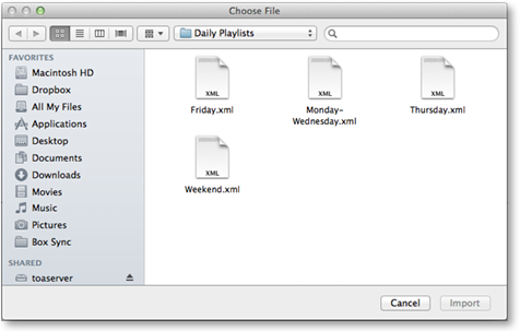 17.2 Export And Import Of Full Day Rundowns (v2.0) screenshot 2
