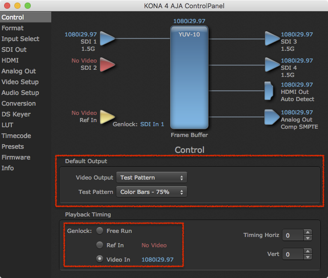 4.1 AJA Devices (v2.5) screenshot 1