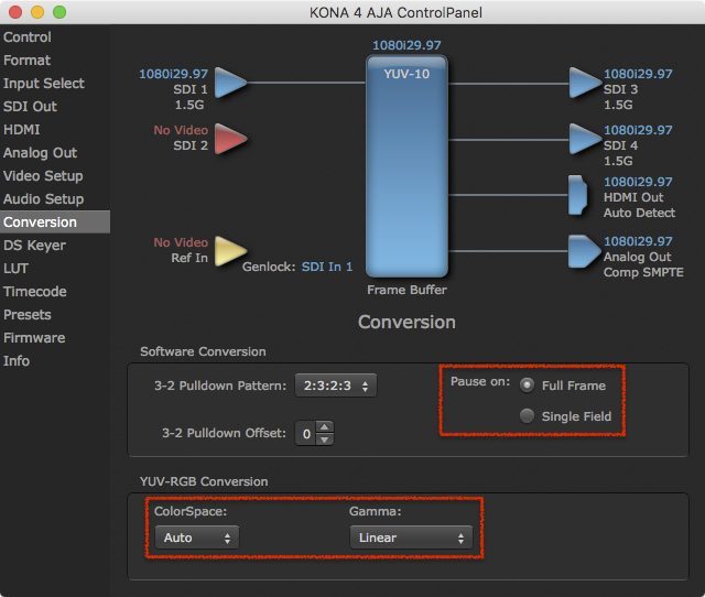 4.1 AJA Devices (v2.5) screenshot 4