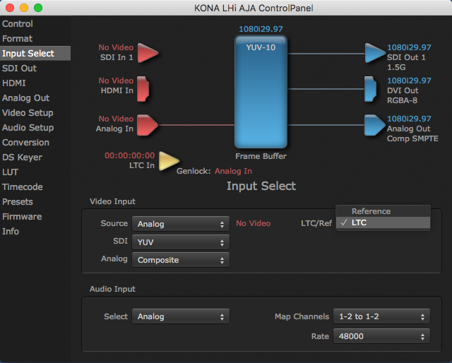 4.4 LTCin as Master Timecode Reference (v2.5) screenshot 1