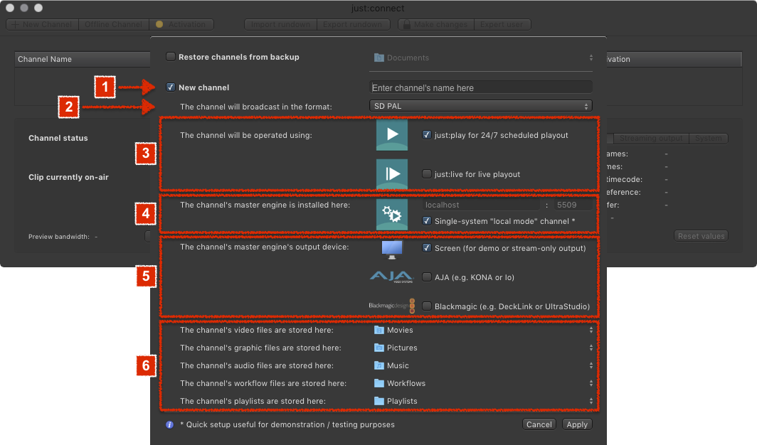 10. just:connect Basic Setup (v2.5) screenshot 1