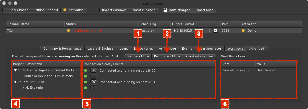 12.8 Workflows (v2.5) screenshot