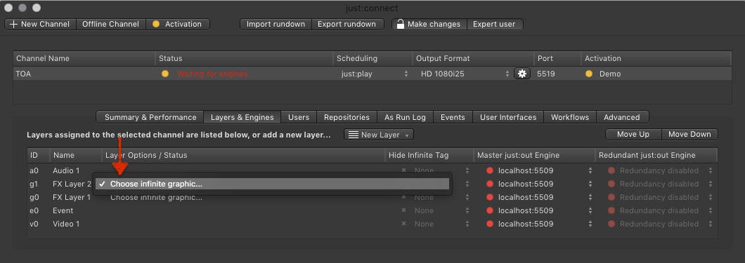 13.10 Using an Infinite Graphic on a Layer (v2.5) screenshot 1