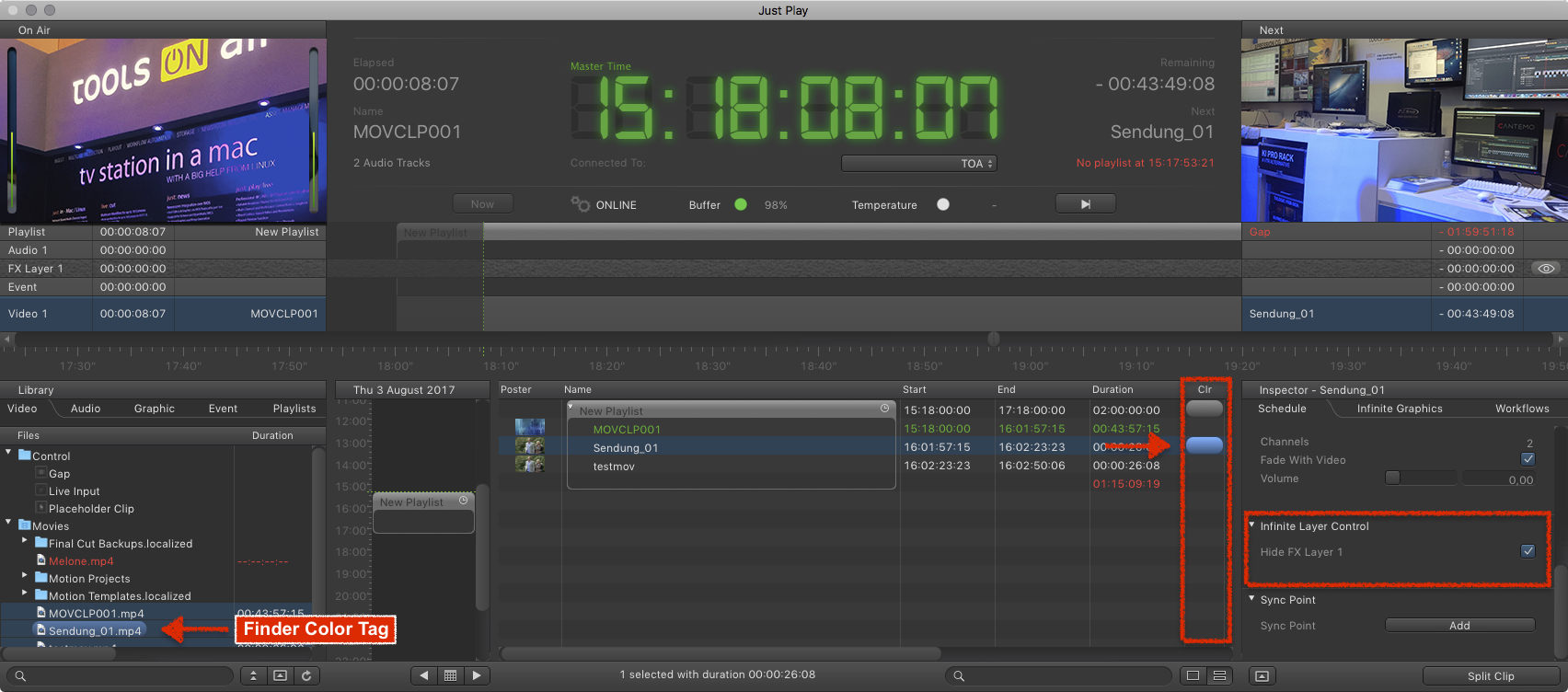 13.10 Using an Infinite Graphic on a Layer (v2.5) screenshot 5
