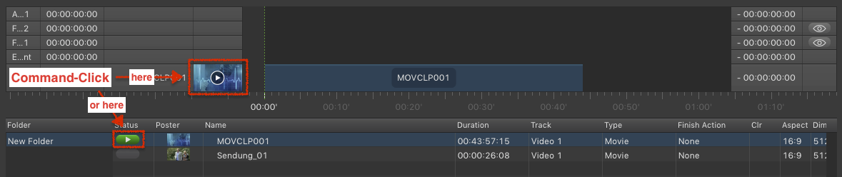 6.9 Loading, Cueing and Playing Elements (v2.5) screenshot 3