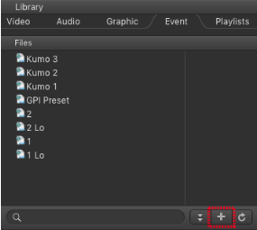 7.4 JustIn, GPI/Router Control Events (v2.5) screenshot 1