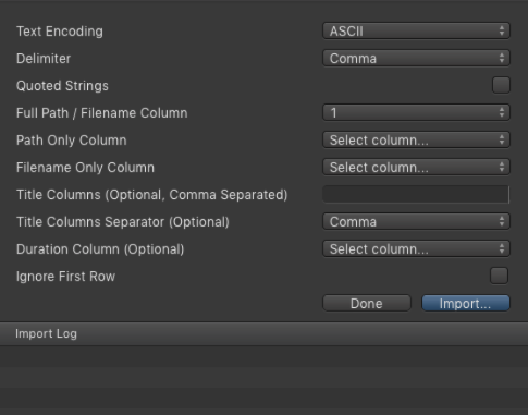 8.1 Importing A Playlist (v2.5) screenshot 2