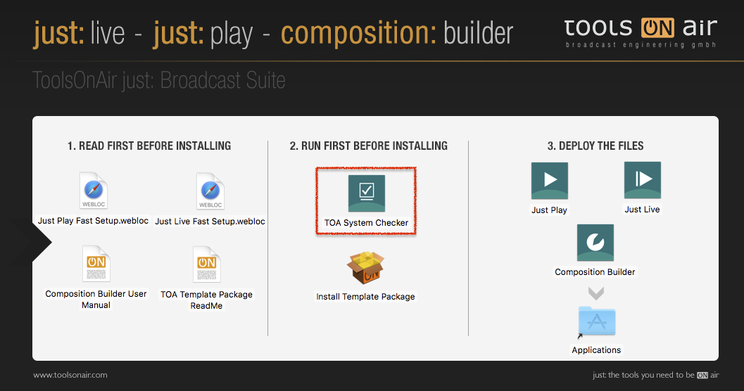 Just Live v2.5 Getting Started screenshot 4