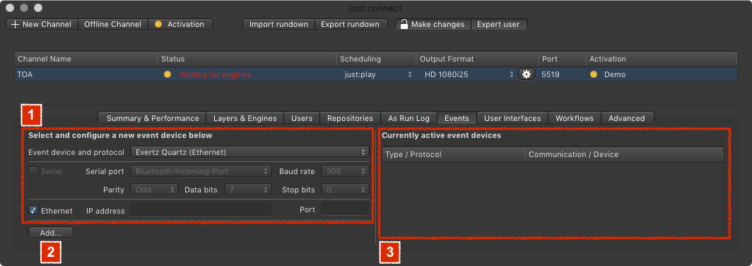 13.21 Configuring Router/GPI Devices and Crosspoints (v2.5) screenshot 1