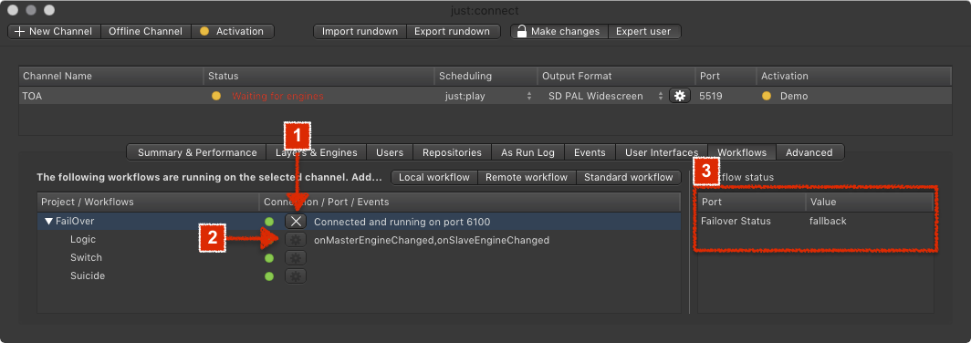 13.23 Administrating Workflows & failover:control (v2.5) screenshot 7