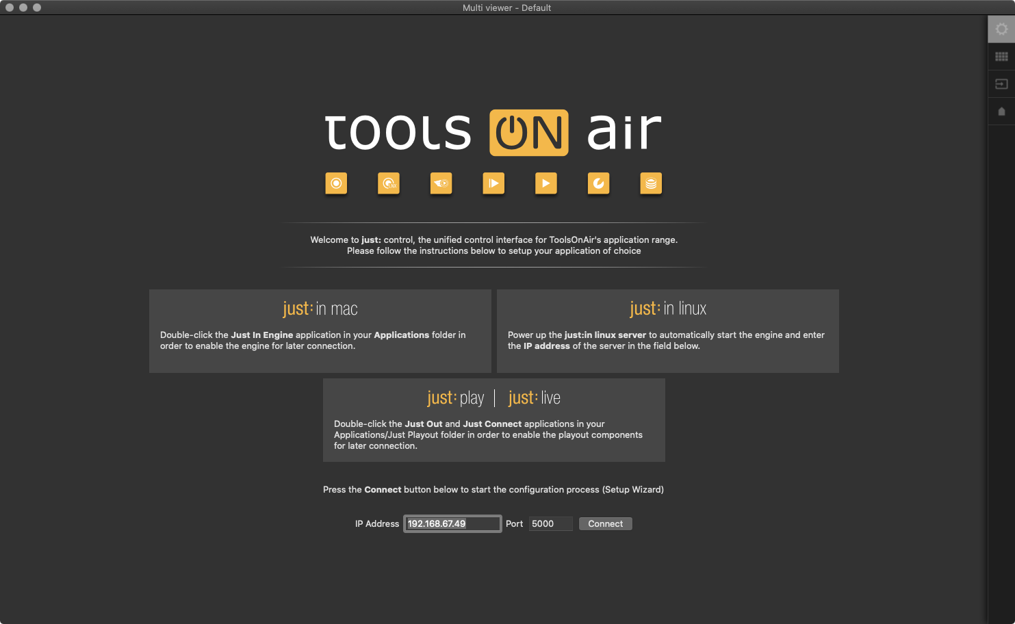 Just Live v3 Getting Started screenshot 7