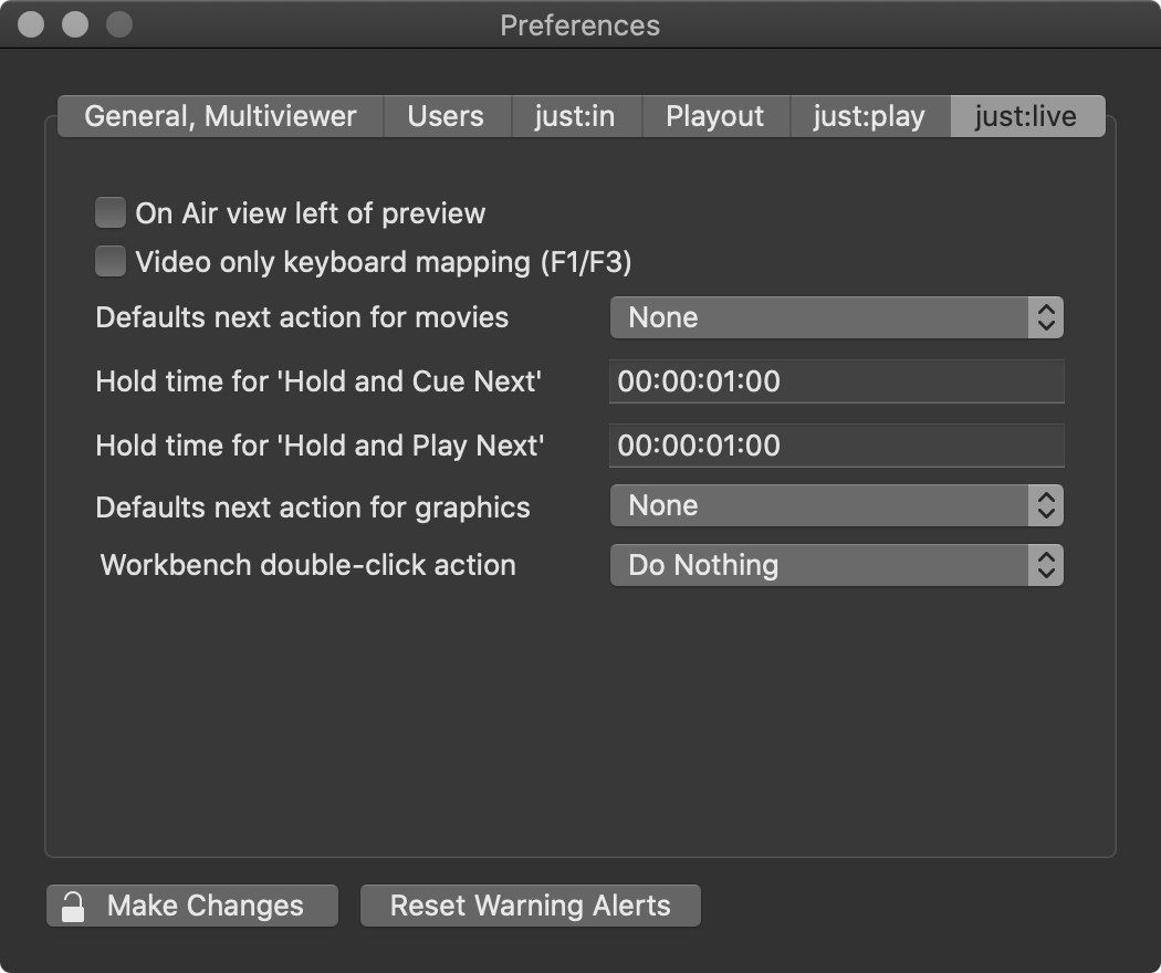 11. Just Control Configuration Window Overview & Preferences (v3.0) screenshot 11